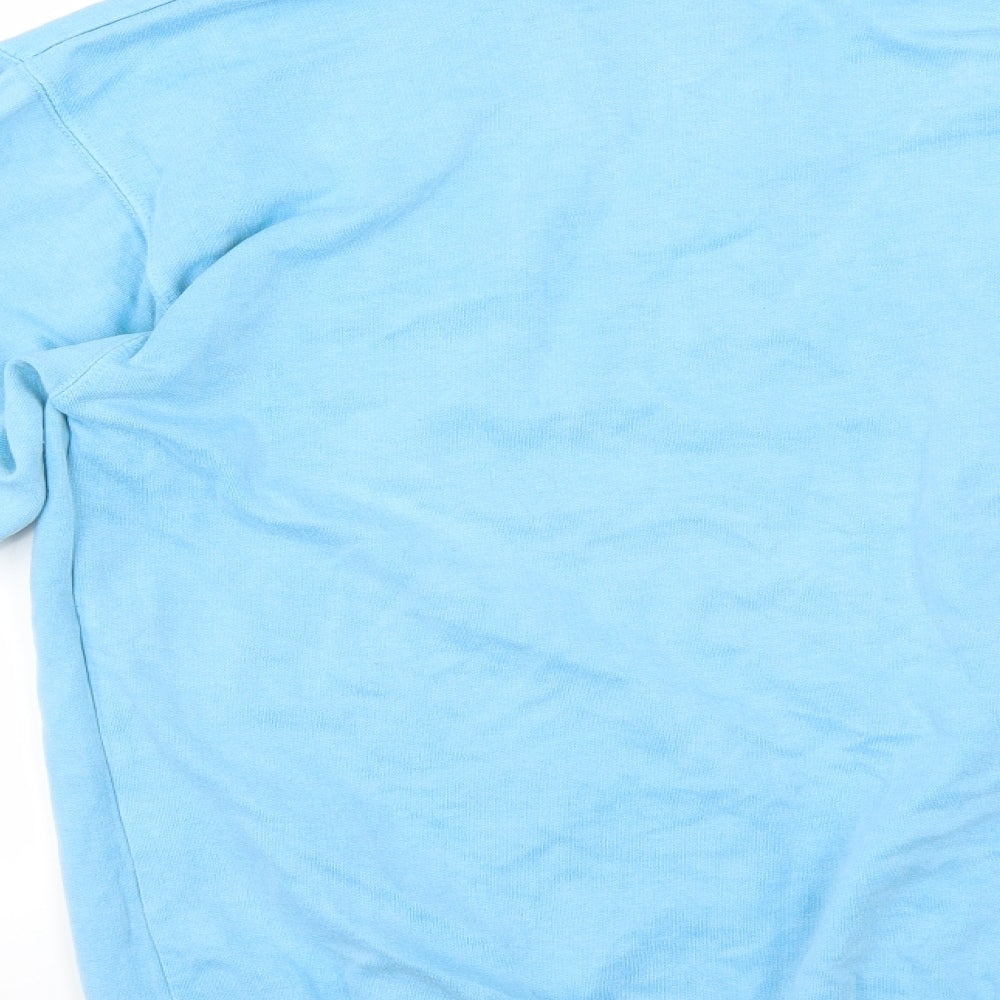 PRETTYLITTLETHING Womens Blue   Pullover Sweatshirt Size L