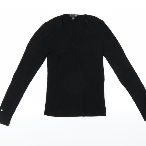Miss Selfridge Womens Black   Pullover Jumper Size 12