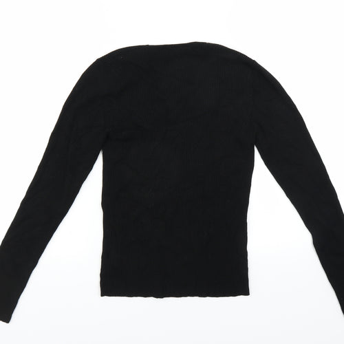 Miss Selfridge Womens Black   Pullover Jumper Size 12