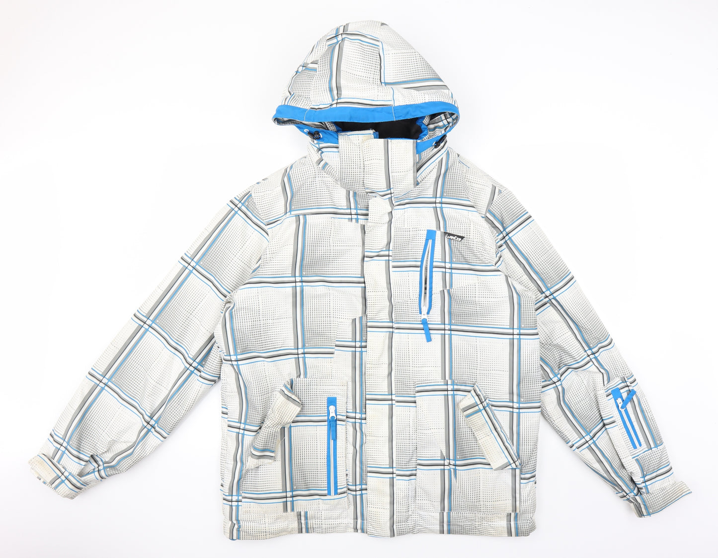 Wedze Mens Ivory Geometric  Jacket  Size M