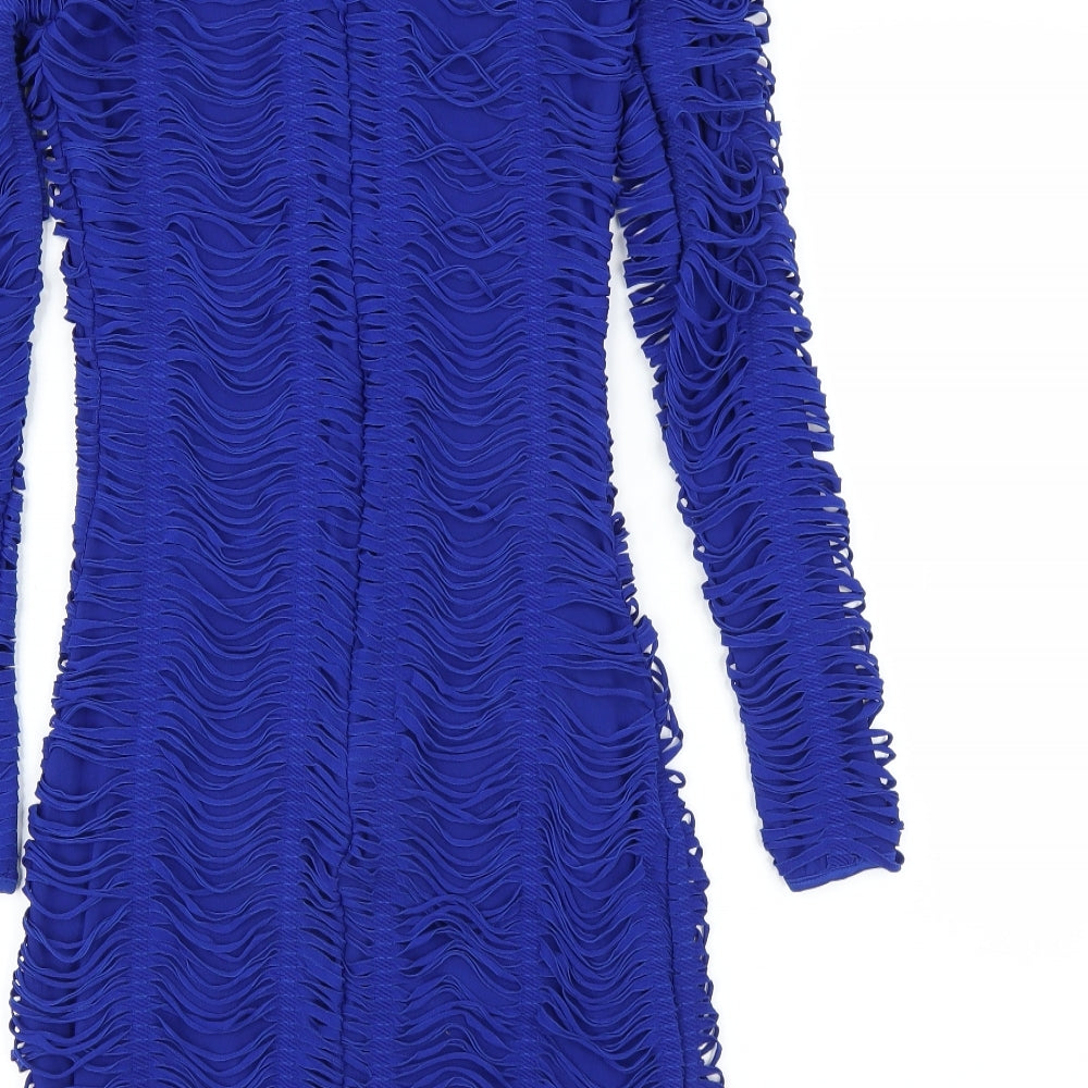 Missguided Womens Blue   Mini  Size 8