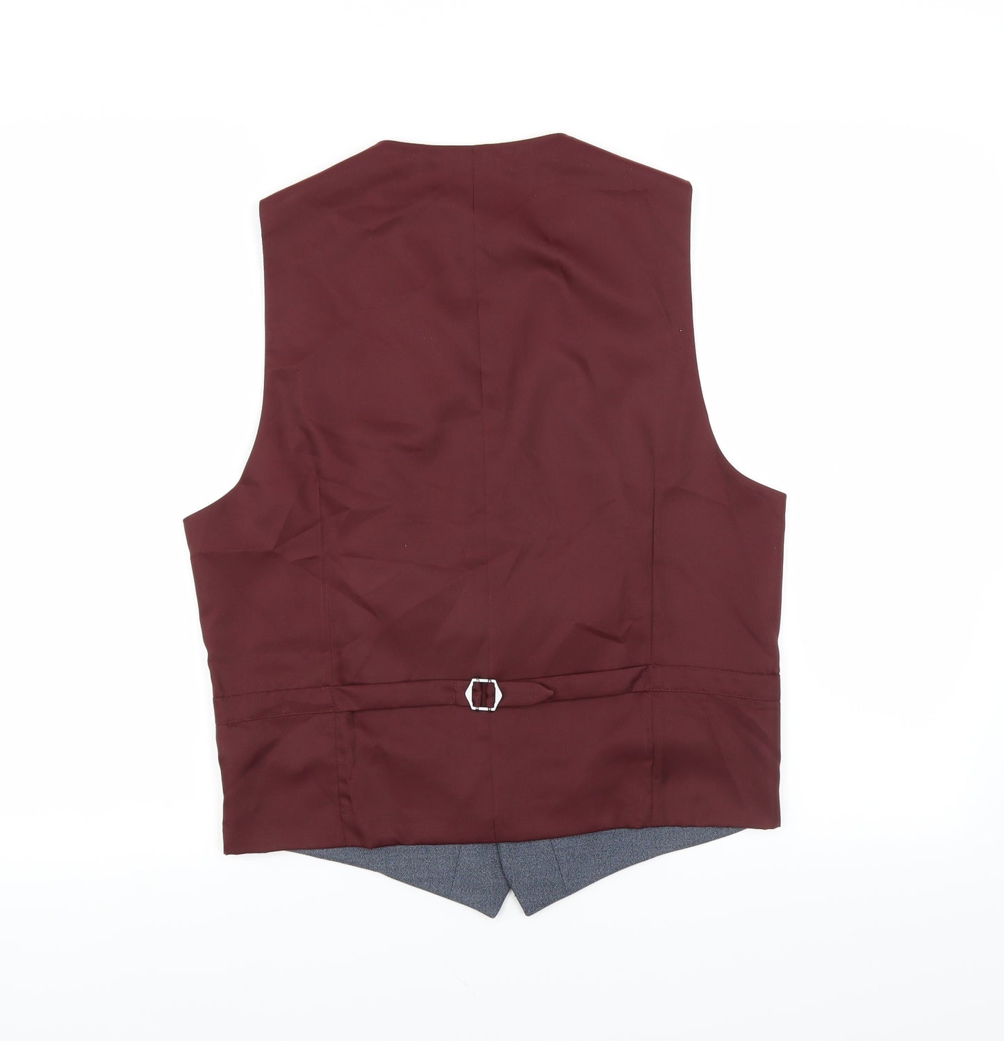 Marks and Spencer Mens Blue   Jacket Suit Waistcoat Size S