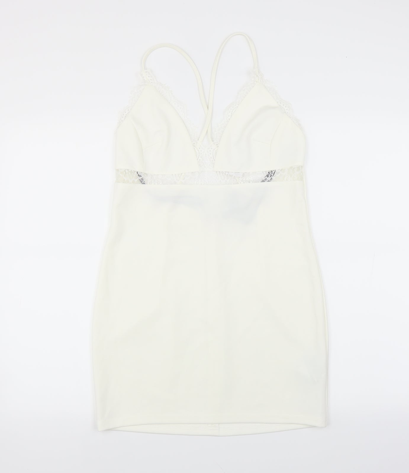 FOREVER 21 Womens White   Mini  Size L