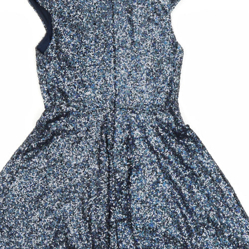 Topshop Womens Blue   Mini  Size 10