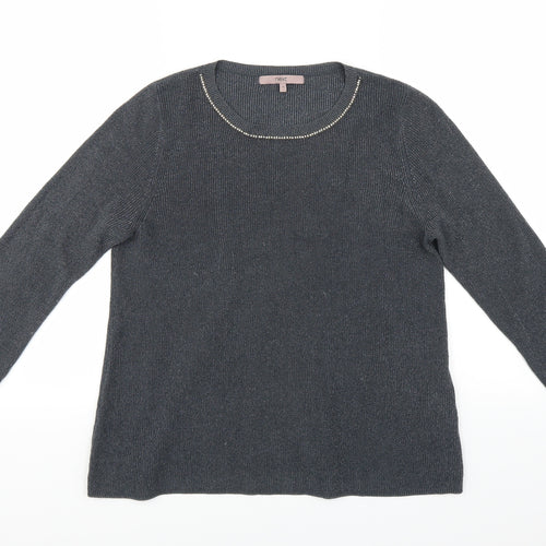 NEXT Womens Grey   Pullover Jumper Size 12