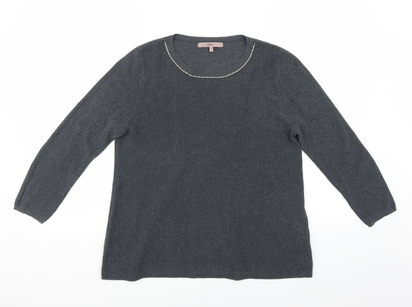 NEXT Womens Grey   Pullover Jumper Size 12