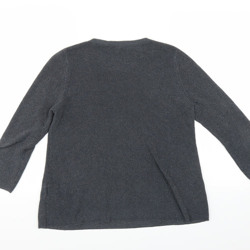 NEXT Womens Grey   Pullover Jumper Size 12