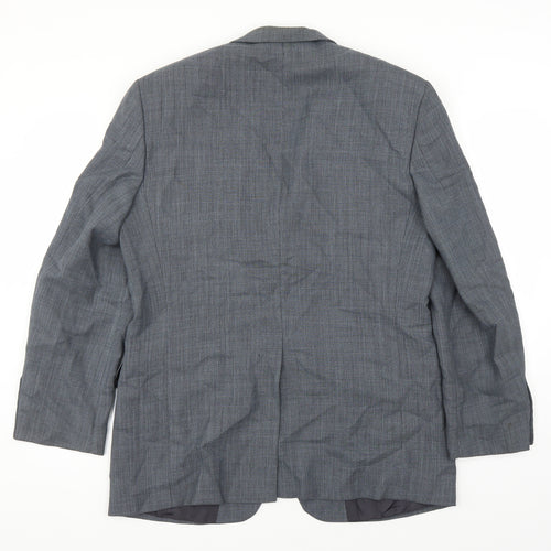 Marks and Spencer Mens Blue   Jacket Suit Jacket Size 40