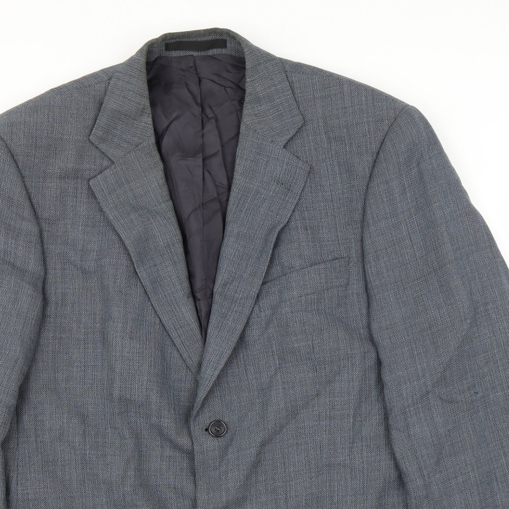 Marks and Spencer Mens Blue   Jacket Suit Jacket Size 40