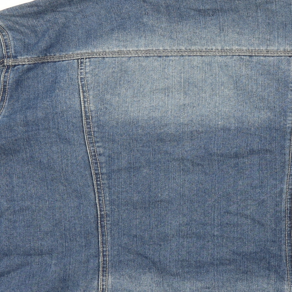 Authentic Womens Blue  Denim Jacket  Size 22