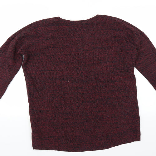 H&M Womens Purple   Pullover Jumper Size L