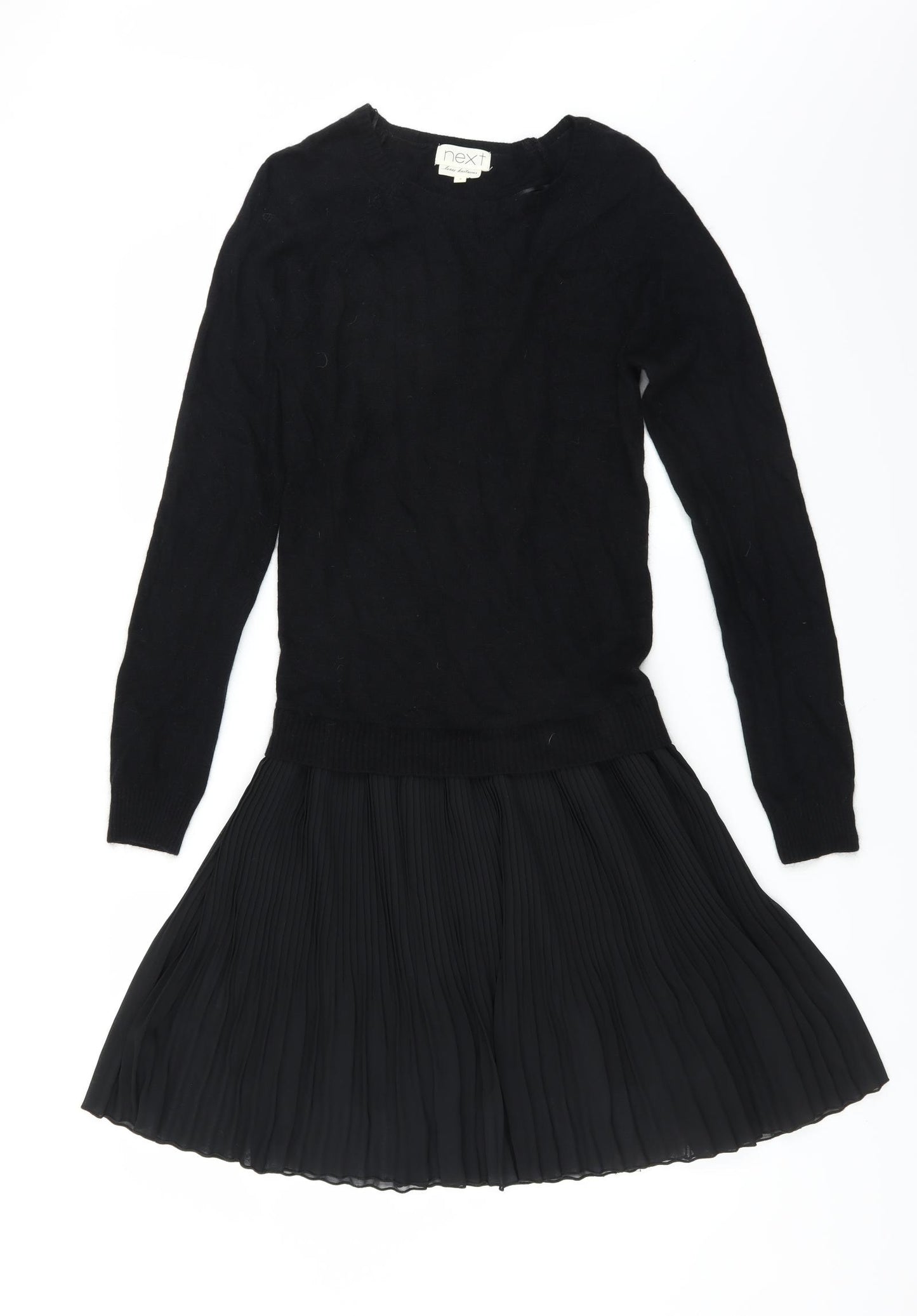 NEXT Womens Black   Jumper Dress  Size 8