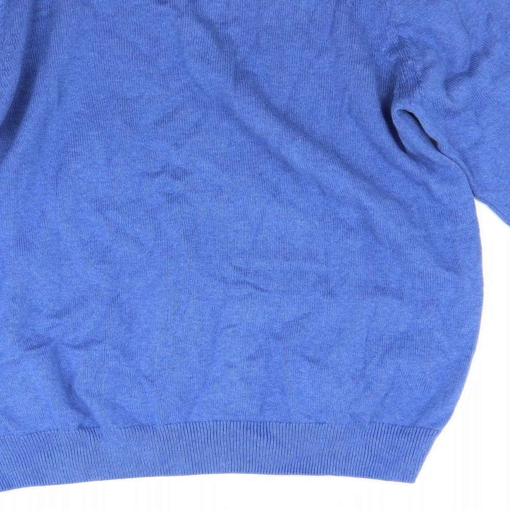 Marks and Spencer Mens Blue   Pullover Jumper Size L