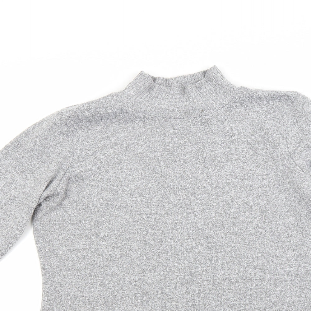 George Womens Grey   Henley Jumper Size 10