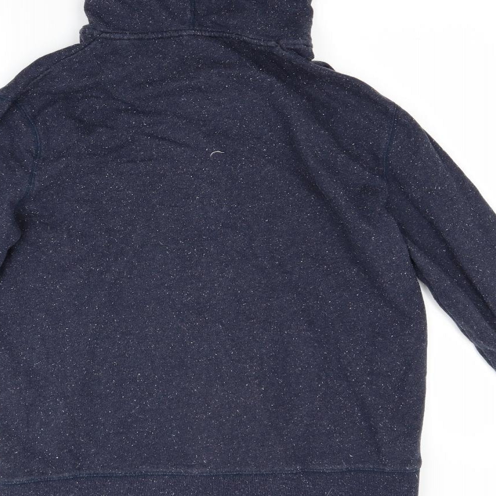 Burton Mens Blue   Full Zip Hoodie Size M