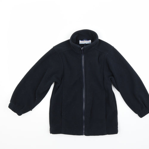 Blue Max Boys Blue  Fleece Gilet Coat Size M