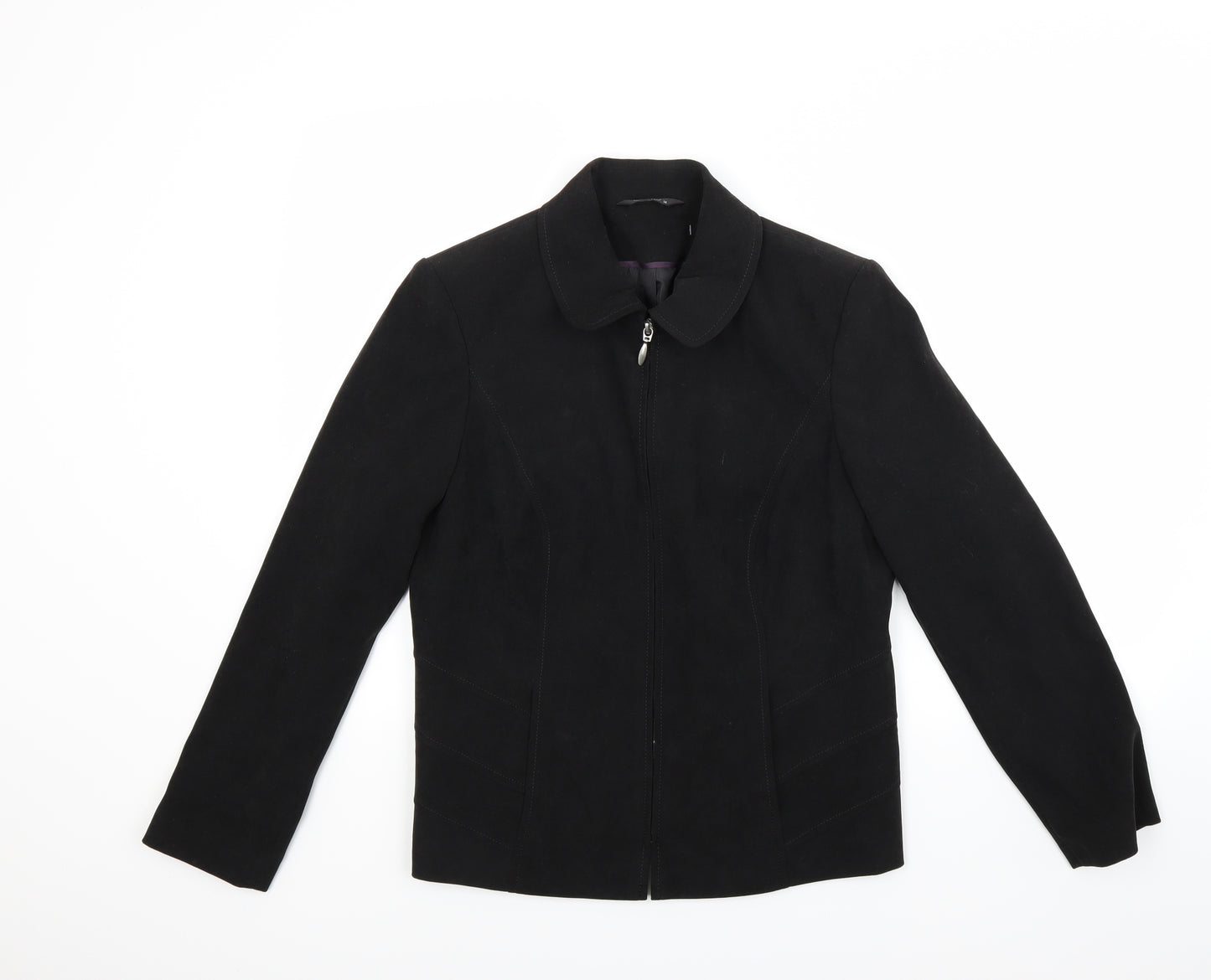 BM Womens Black   Jacket Coat Size 14