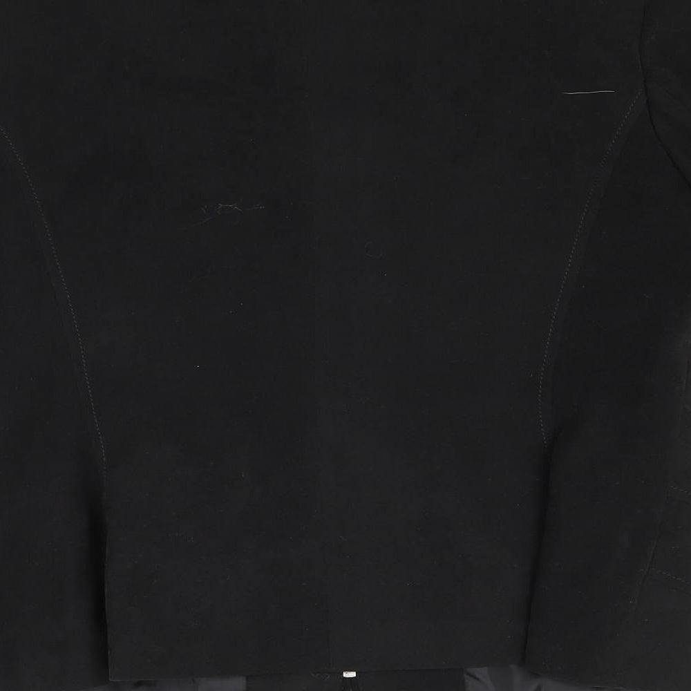 BM Womens Black   Jacket Coat Size 14