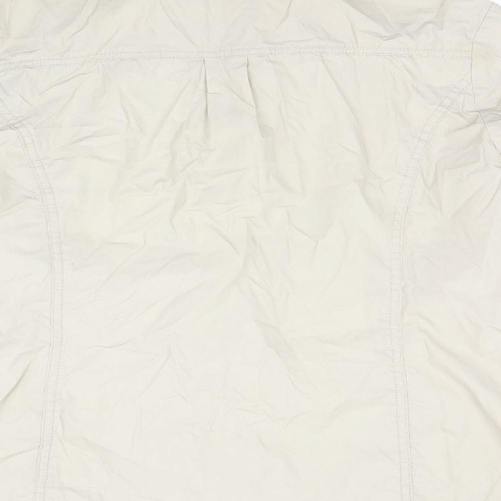 BM Womens Beige   Jacket Coat Size 12