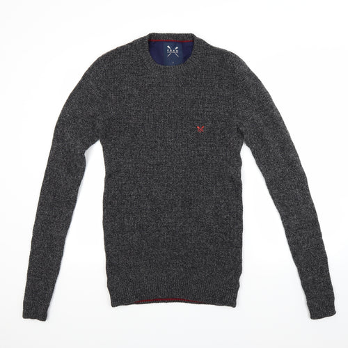 Crew Womens Grey   Pullover Jumper Size S