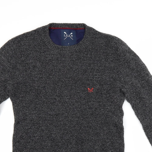Crew Womens Grey   Pullover Jumper Size S