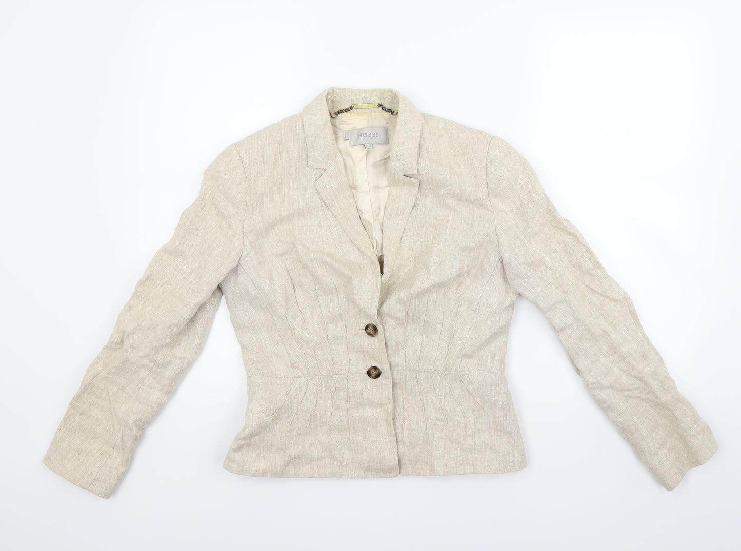 Hobbs Womens Beige   Jacket  Size 10