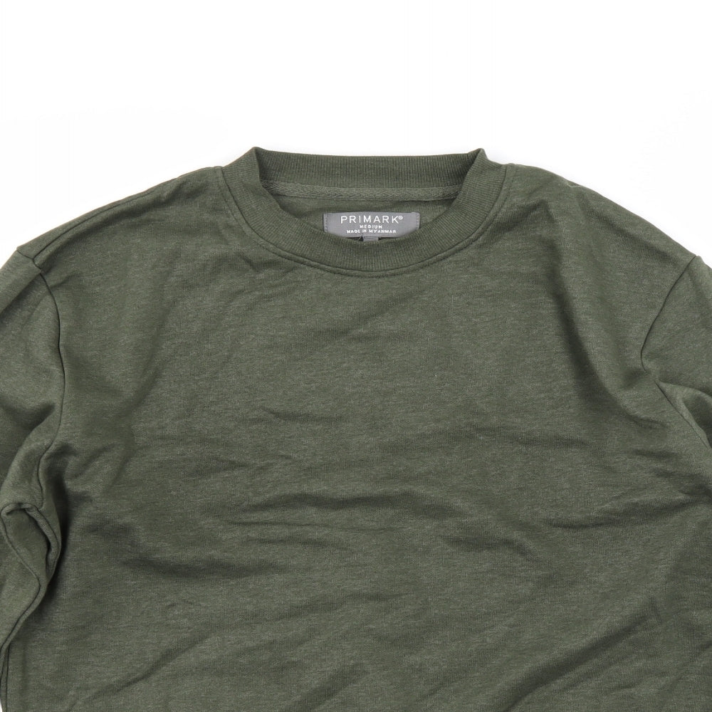 Primark Mens Green   Pullover Sweatshirt Size M