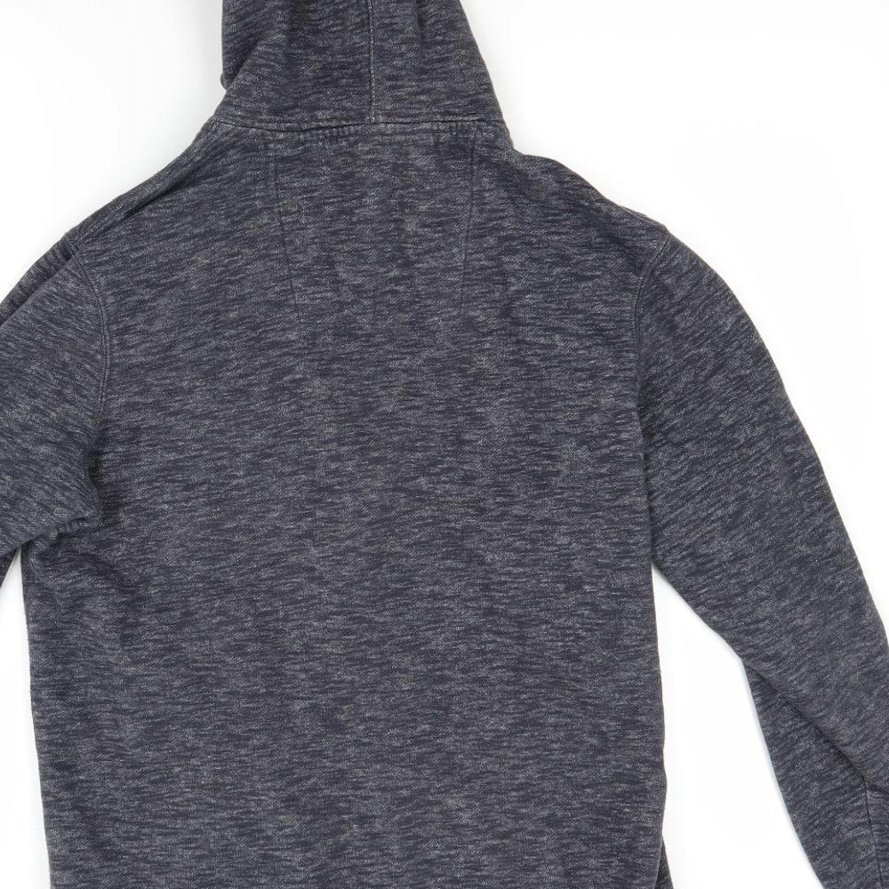 TU Mens Blue   Full Zip Hoodie Size S