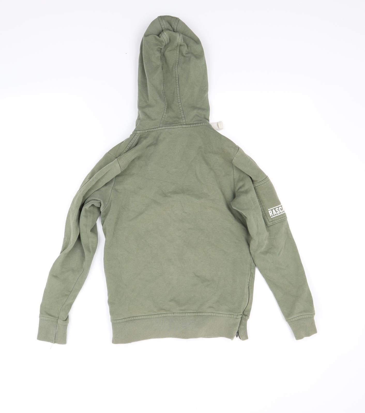 Rascal Girls Green   Full Zip Hoodie Size L