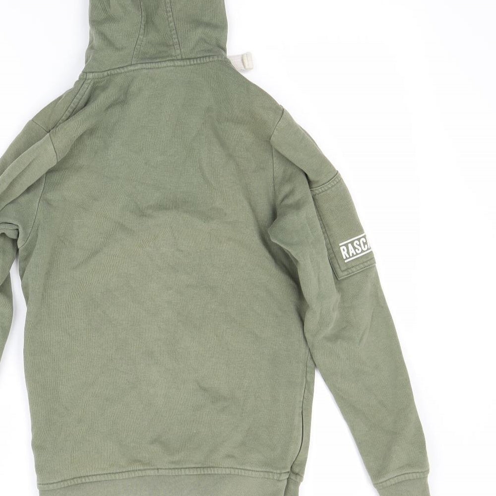 Rascal Girls Green   Full Zip Hoodie Size L