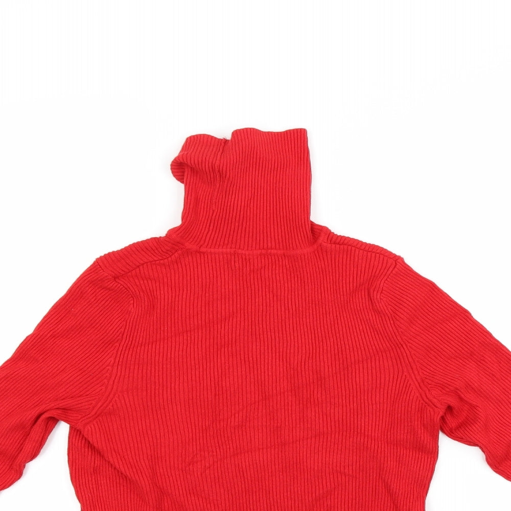 Preworn Womens Red   Pullover Jumper Size S