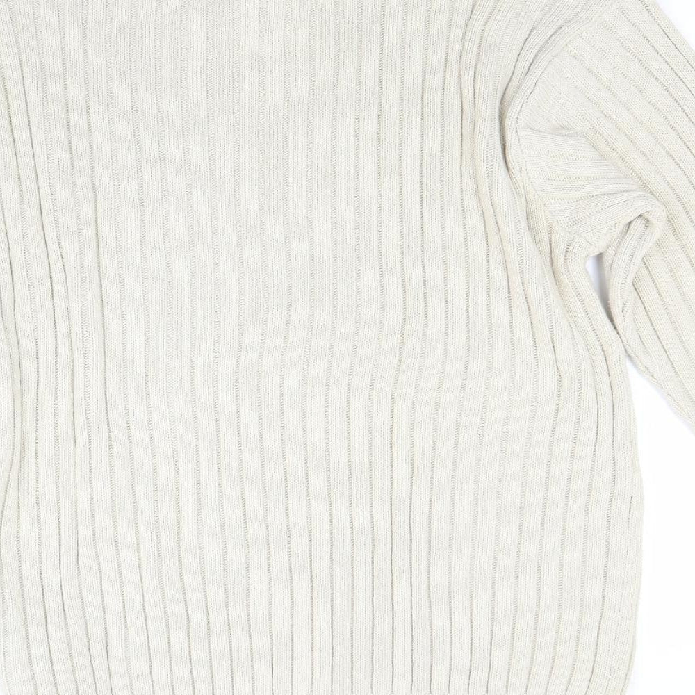 Kickers Mens Beige   Pullover Jumper Size M