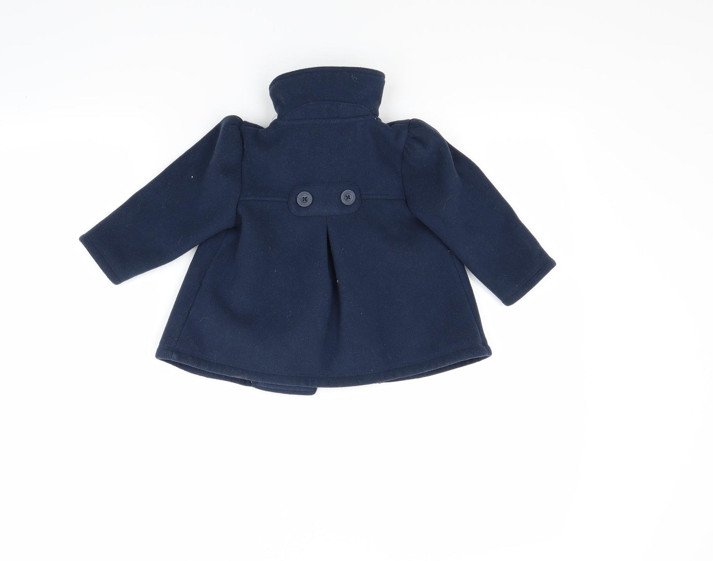 Jasper Conran Girls Blue   Pea Coat Coat Size 12-18 Months