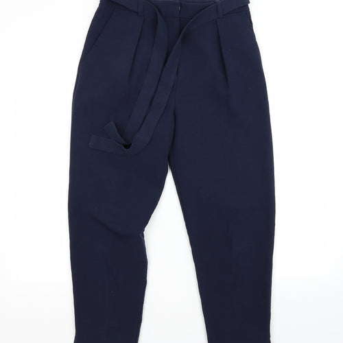 top shop Womens Blue   Trousers  Size 10 L28 in