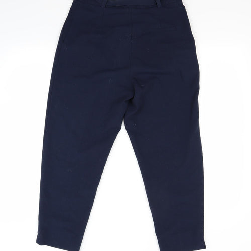 top shop Womens Blue   Trousers  Size 10 L28 in