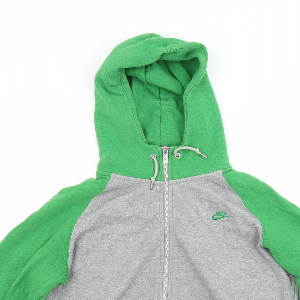 Nike Mens Grey   Full Zip Hoodie Size XL