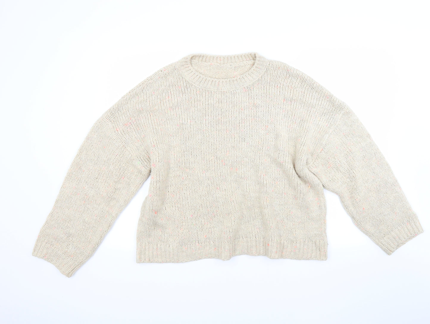 F&F Womens Beige   Pullover Jumper Size 18
