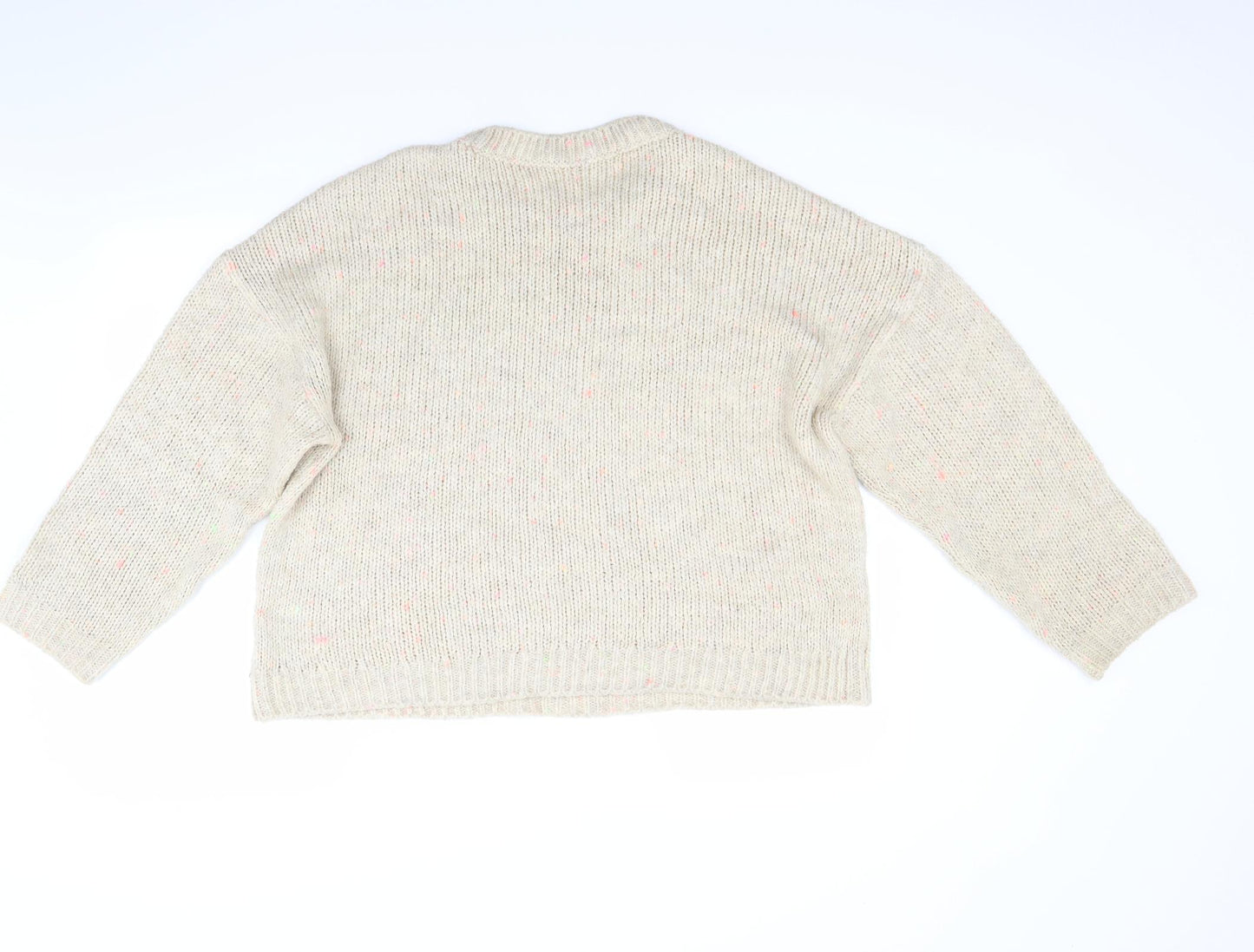 F&F Womens Beige   Pullover Jumper Size 18