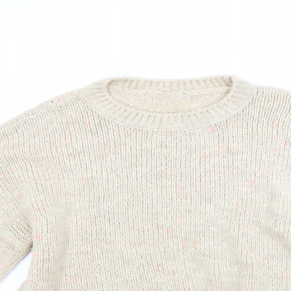 F&F Womens Beige   Pullover Jumper Size 18