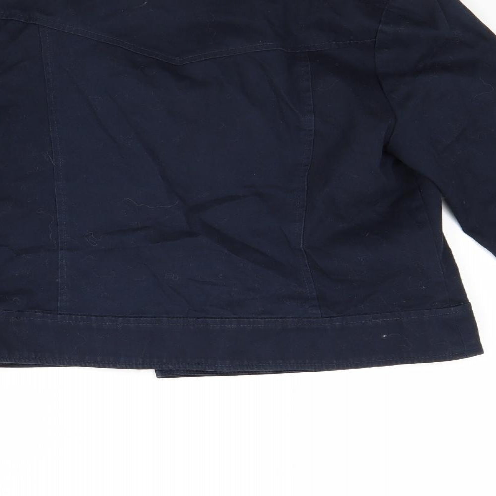 F&F Womens Blue   Jacket Coat Size 12
