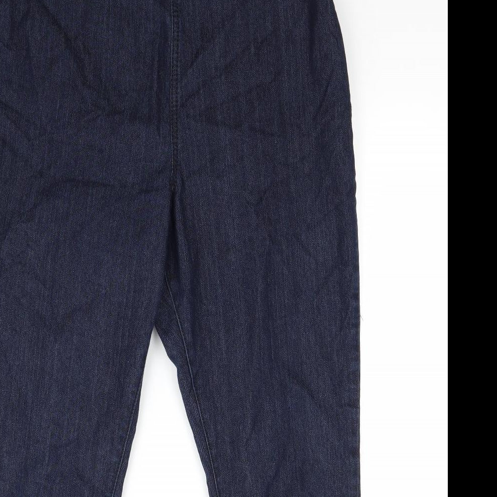 Marks and Spencer Womens Blue  Denim Jegging Jeans Size 14 L26 in
