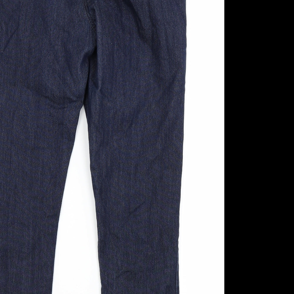 Marks and Spencer Womens Blue  Denim Jegging Jeans Size 14 L26 in