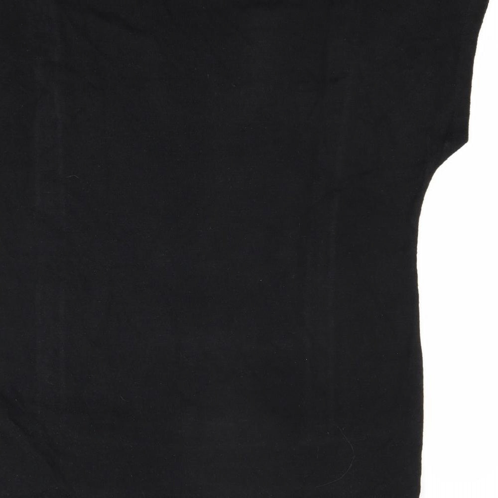 George Womens Black   Jersey T-Shirt Size 14
