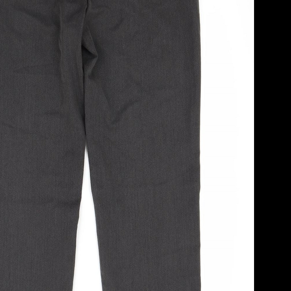 Marks and Spencer Womens Grey   Trousers  Size 14 L27 in