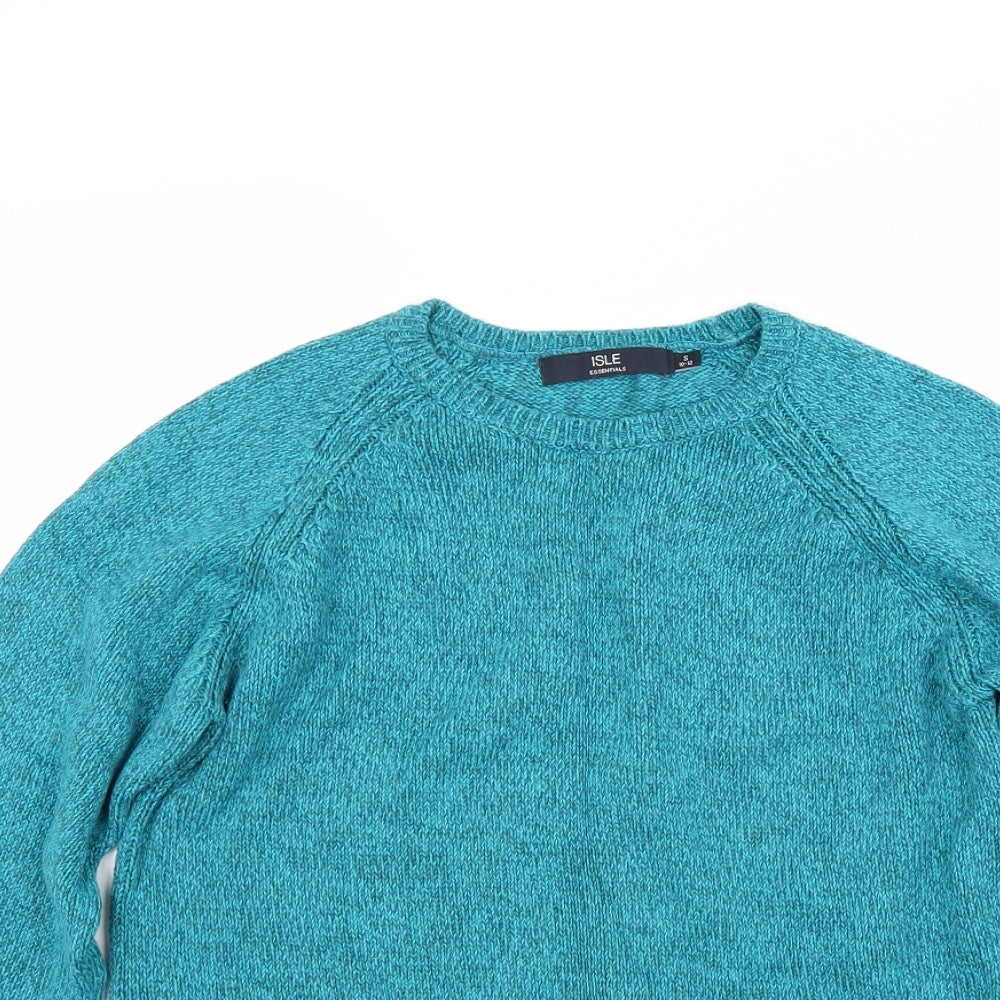 isle Womens Green   Pullover Jumper Size 12