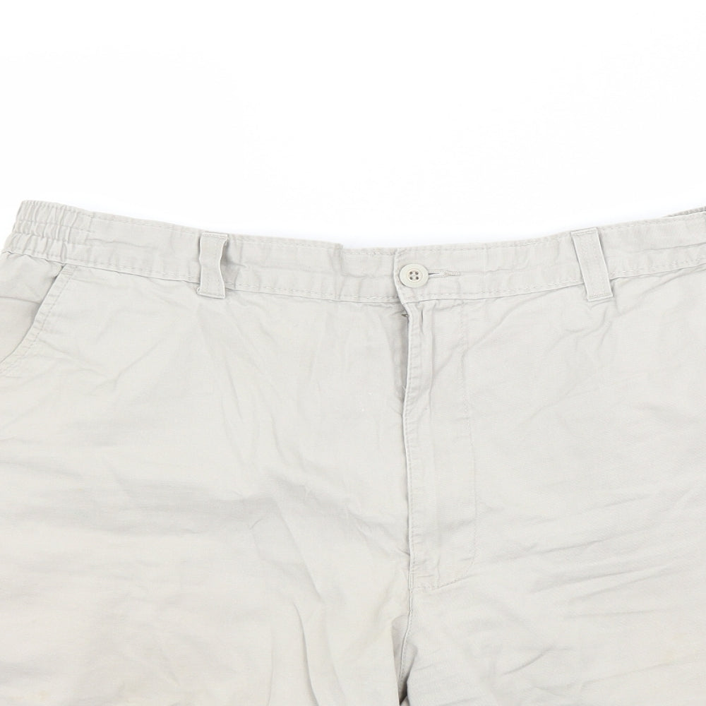 Marks and Spencer Mens Beige   Chino Shorts Size 40