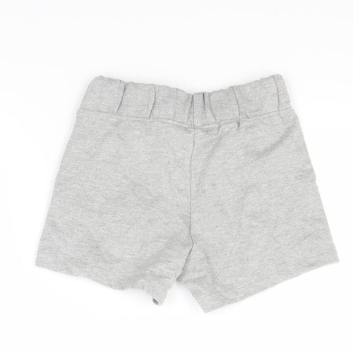 Jeff & Co Girls Grey   Sweat Shorts Size 7-8 Years