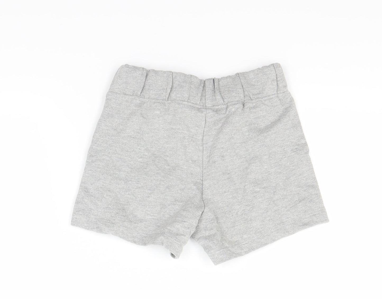 Jeff & Co Girls Grey   Sweat Shorts Size 7-8 Years