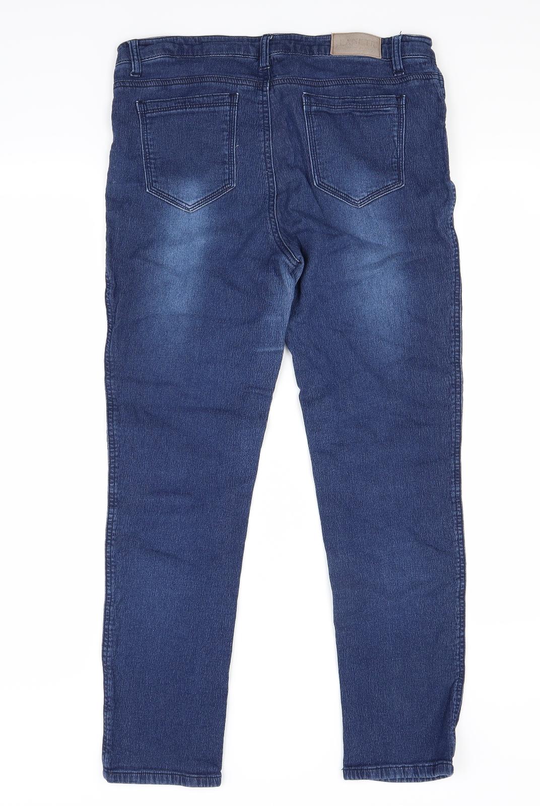Avon Womens Blue  Denim Skinny Jeans Size 14 L25 in