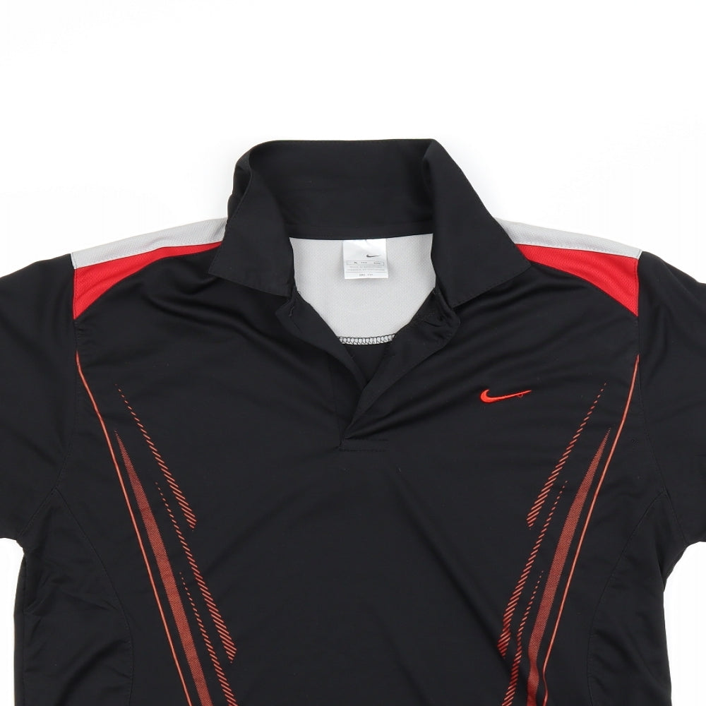 Nike Mens Black    Polo Size XL